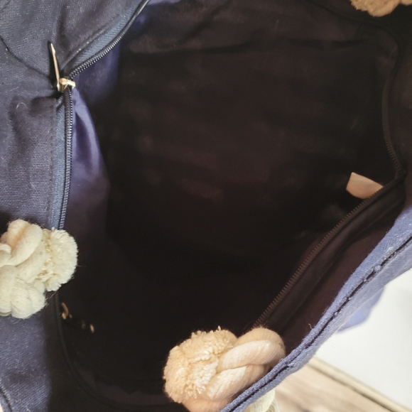 Anchor Nautical Canvas Tote - Picture 6 of 6